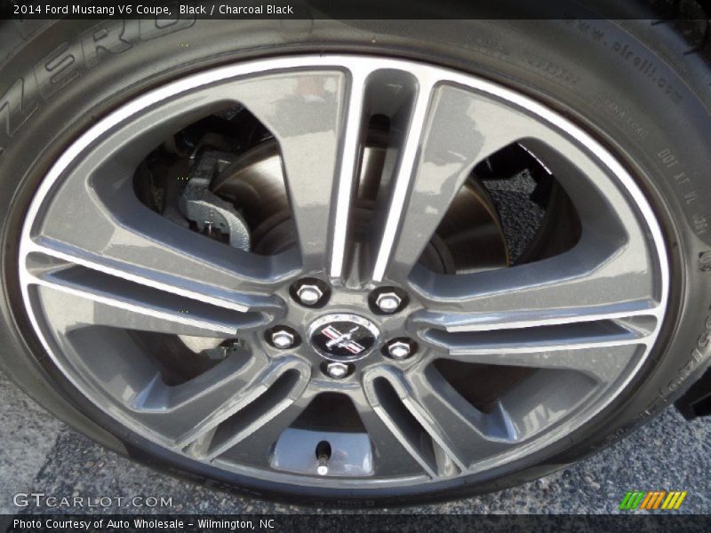 Black / Charcoal Black 2014 Ford Mustang V6 Coupe