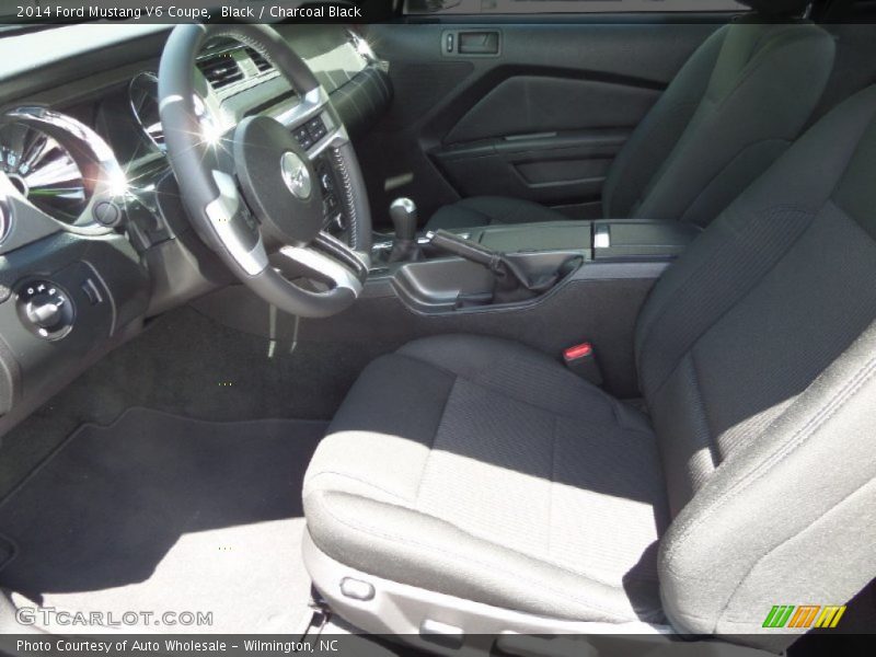 Black / Charcoal Black 2014 Ford Mustang V6 Coupe