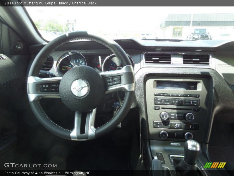 Black / Charcoal Black 2014 Ford Mustang V6 Coupe