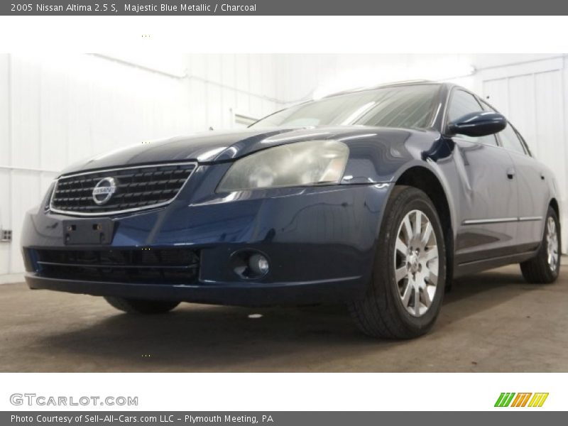 Majestic Blue Metallic / Charcoal 2005 Nissan Altima 2.5 S