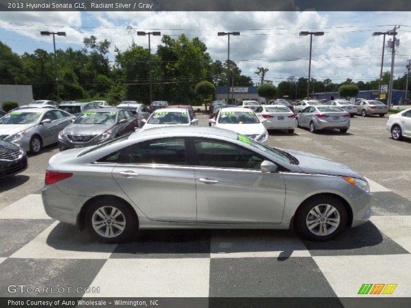 Radiant Silver / Gray 2013 Hyundai Sonata GLS