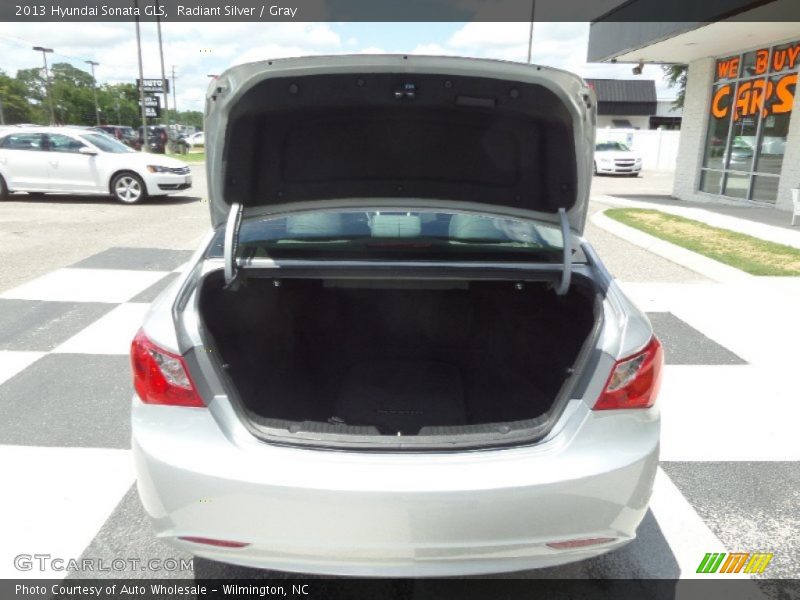 Radiant Silver / Gray 2013 Hyundai Sonata GLS