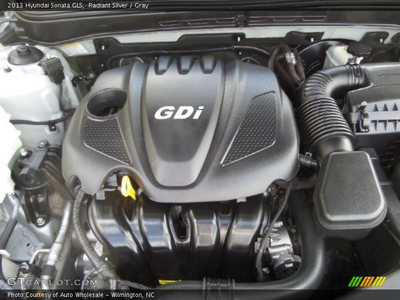 Radiant Silver / Gray 2013 Hyundai Sonata GLS