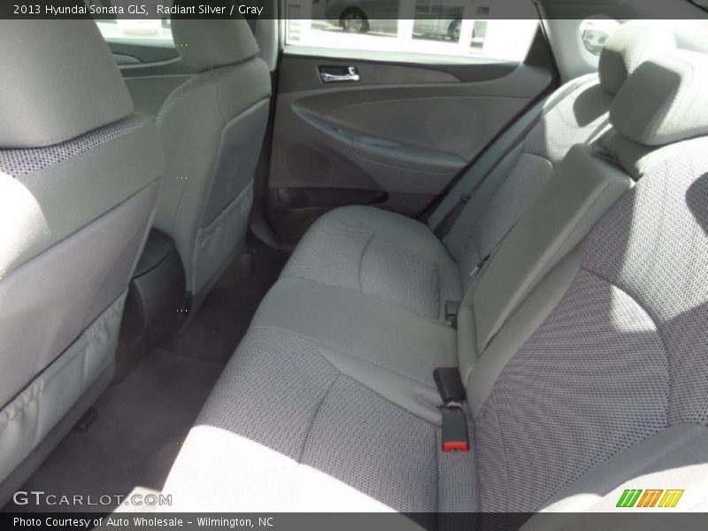 Radiant Silver / Gray 2013 Hyundai Sonata GLS