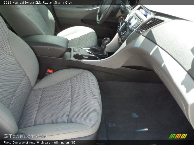 Radiant Silver / Gray 2013 Hyundai Sonata GLS