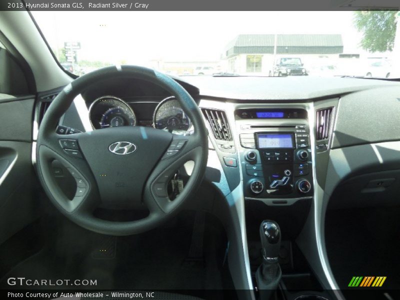 Radiant Silver / Gray 2013 Hyundai Sonata GLS