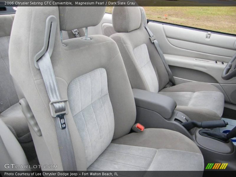 Magnesium Pearl / Dark Slate Gray 2006 Chrysler Sebring GTC Convertible