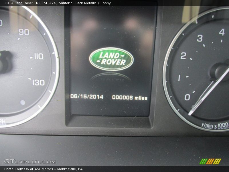 Santorini Black Metallic / Ebony 2014 Land Rover LR2 HSE 4x4