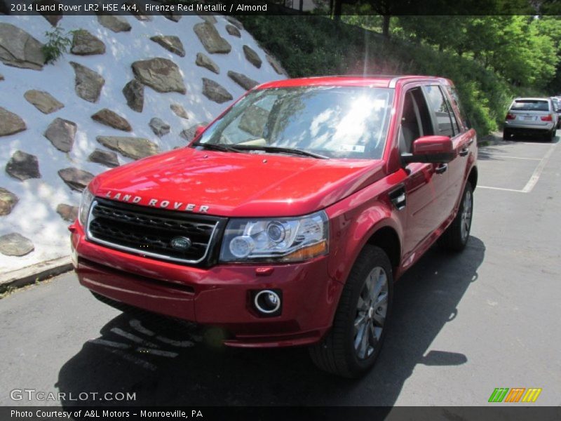 Firenze Red Metallic / Almond 2014 Land Rover LR2 HSE 4x4