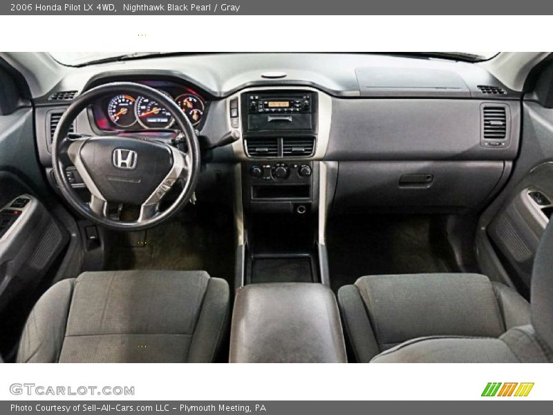Nighthawk Black Pearl / Gray 2006 Honda Pilot LX 4WD