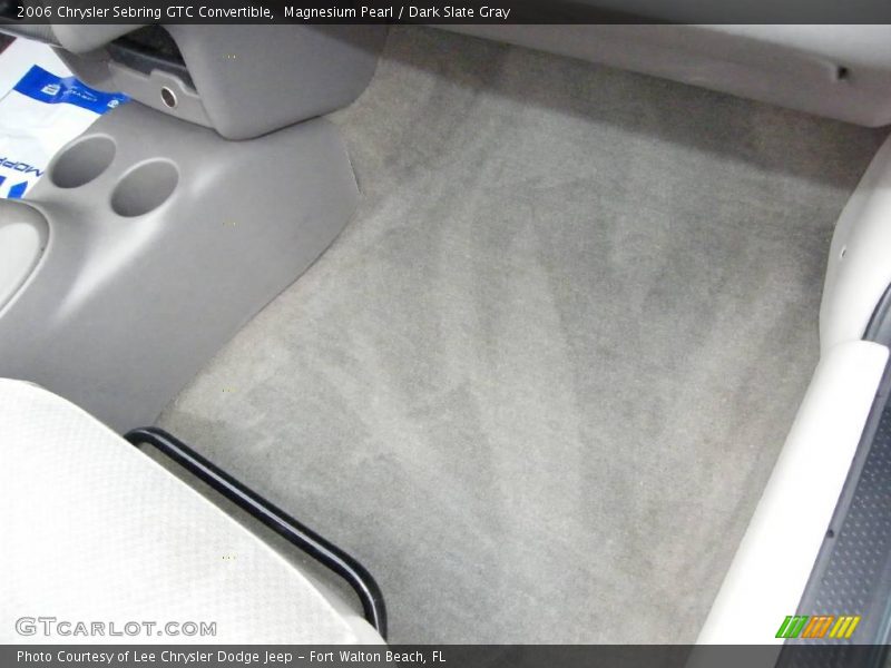 Magnesium Pearl / Dark Slate Gray 2006 Chrysler Sebring GTC Convertible