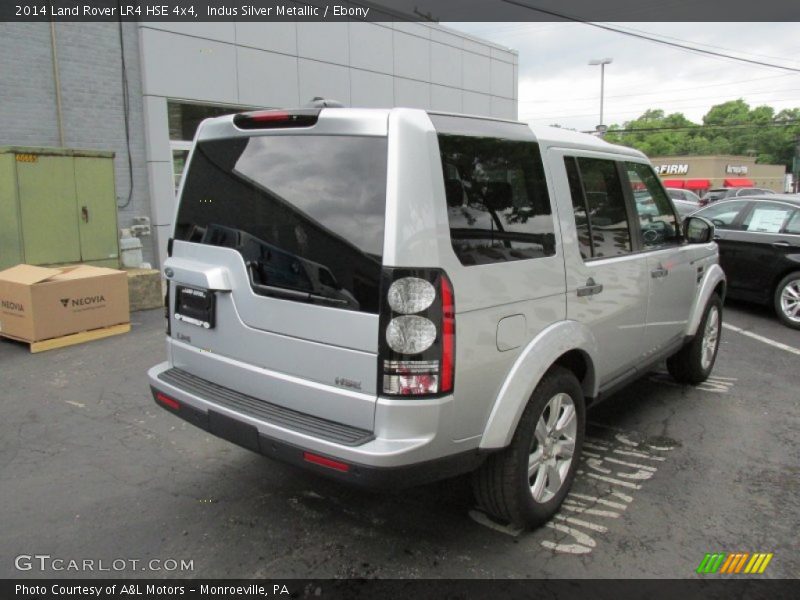 Indus Silver Metallic / Ebony 2014 Land Rover LR4 HSE 4x4