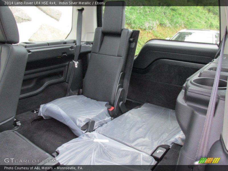 Rear Seat of 2014 LR4 HSE 4x4