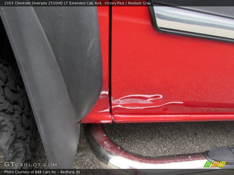 Victory Red / Medium Gray 2003 Chevrolet Silverado 2500HD LT Extended Cab 4x4