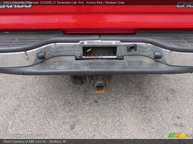 Victory Red / Medium Gray 2003 Chevrolet Silverado 2500HD LT Extended Cab 4x4