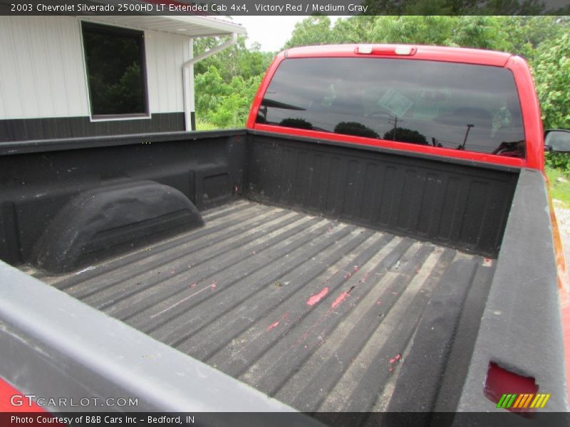 Victory Red / Medium Gray 2003 Chevrolet Silverado 2500HD LT Extended Cab 4x4