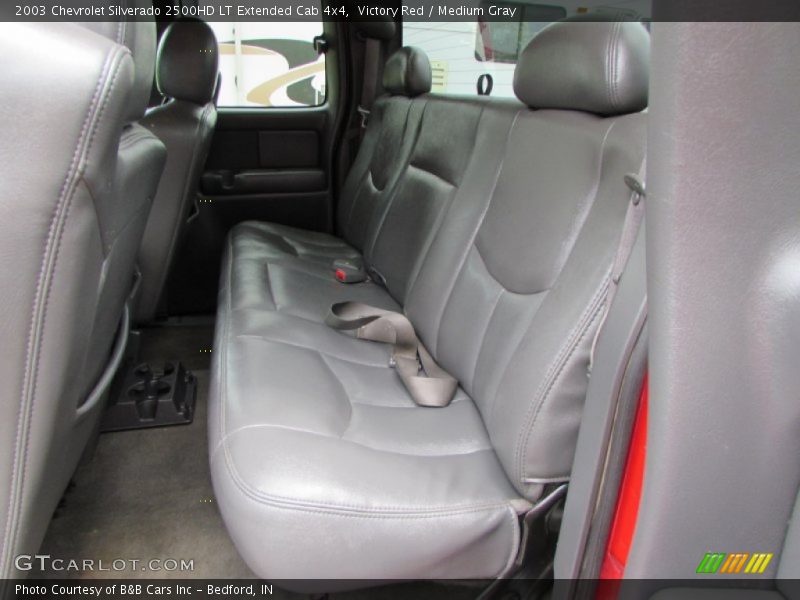 Victory Red / Medium Gray 2003 Chevrolet Silverado 2500HD LT Extended Cab 4x4