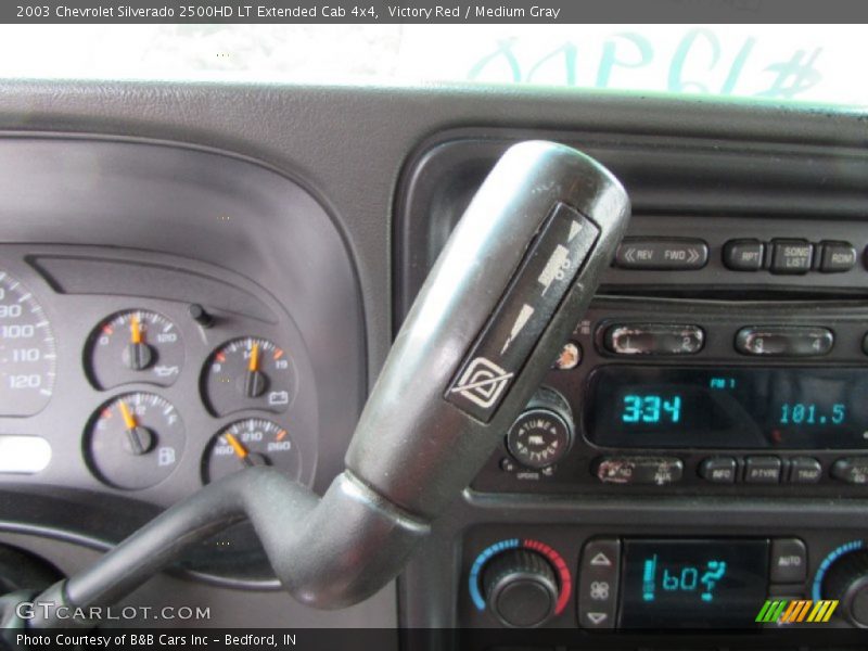 Victory Red / Medium Gray 2003 Chevrolet Silverado 2500HD LT Extended Cab 4x4