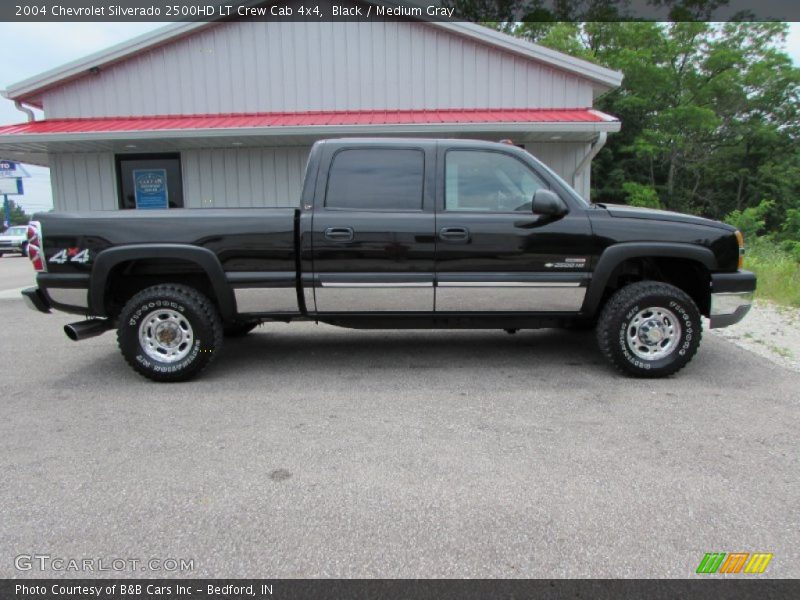 Black / Medium Gray 2004 Chevrolet Silverado 2500HD LT Crew Cab 4x4