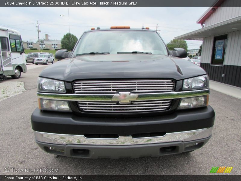 Black / Medium Gray 2004 Chevrolet Silverado 2500HD LT Crew Cab 4x4