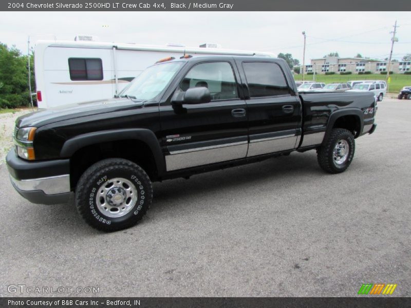 Black / Medium Gray 2004 Chevrolet Silverado 2500HD LT Crew Cab 4x4
