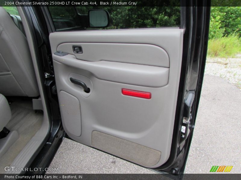 Black / Medium Gray 2004 Chevrolet Silverado 2500HD LT Crew Cab 4x4