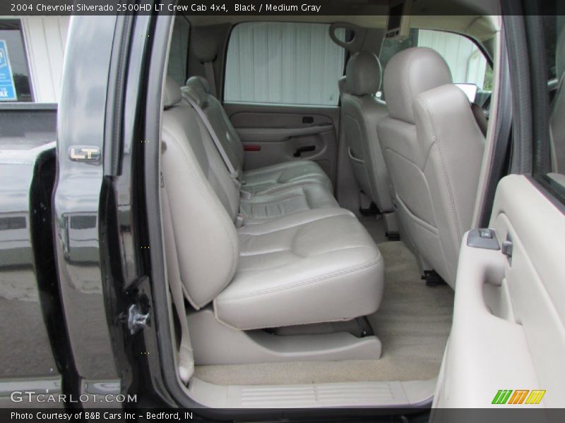 Black / Medium Gray 2004 Chevrolet Silverado 2500HD LT Crew Cab 4x4