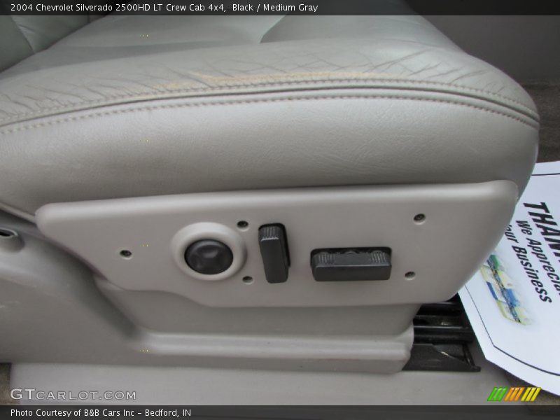 Black / Medium Gray 2004 Chevrolet Silverado 2500HD LT Crew Cab 4x4