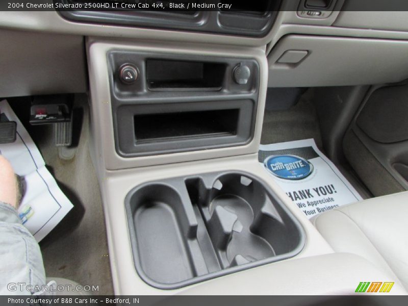 Black / Medium Gray 2004 Chevrolet Silverado 2500HD LT Crew Cab 4x4