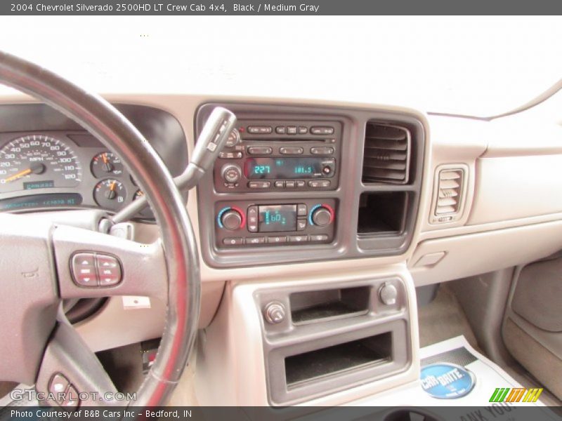 Black / Medium Gray 2004 Chevrolet Silverado 2500HD LT Crew Cab 4x4