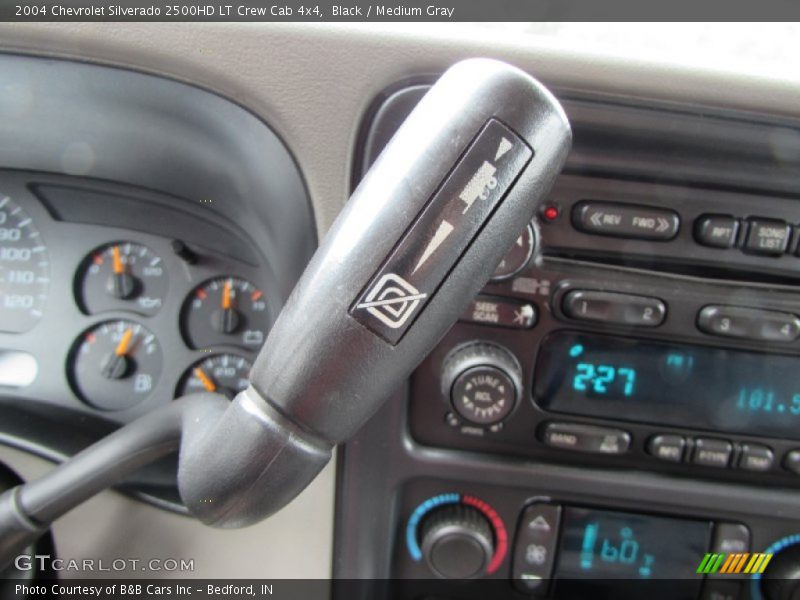 Black / Medium Gray 2004 Chevrolet Silverado 2500HD LT Crew Cab 4x4