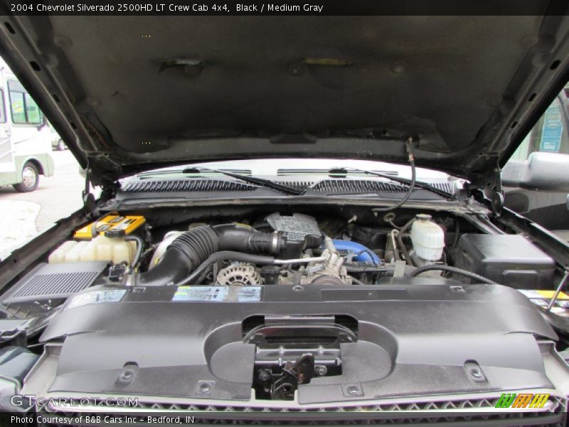 Black / Medium Gray 2004 Chevrolet Silverado 2500HD LT Crew Cab 4x4