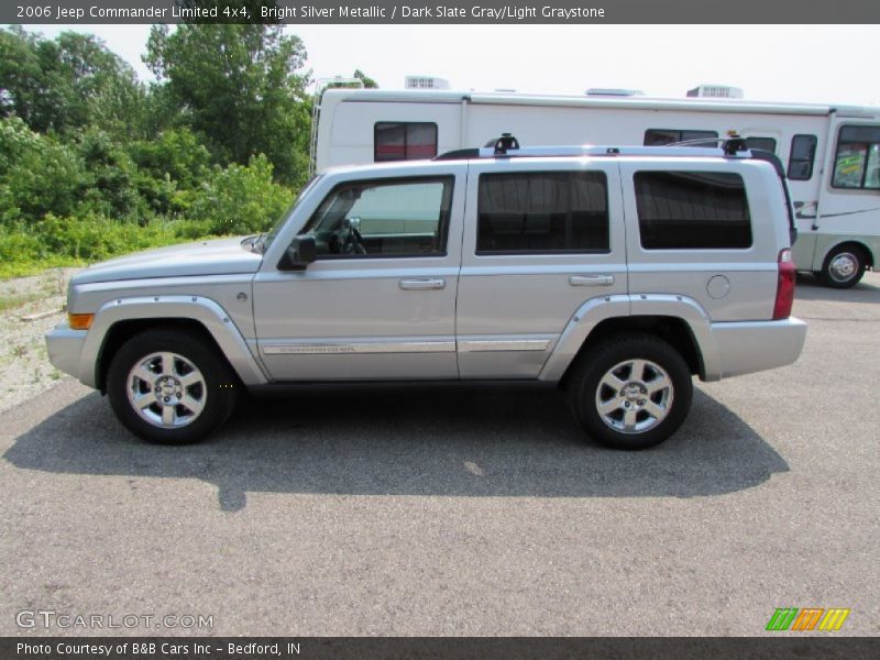 Bright Silver Metallic / Dark Slate Gray/Light Graystone 2006 Jeep Commander Limited 4x4