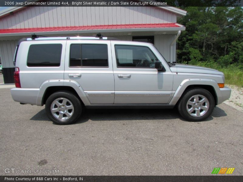 Bright Silver Metallic / Dark Slate Gray/Light Graystone 2006 Jeep Commander Limited 4x4