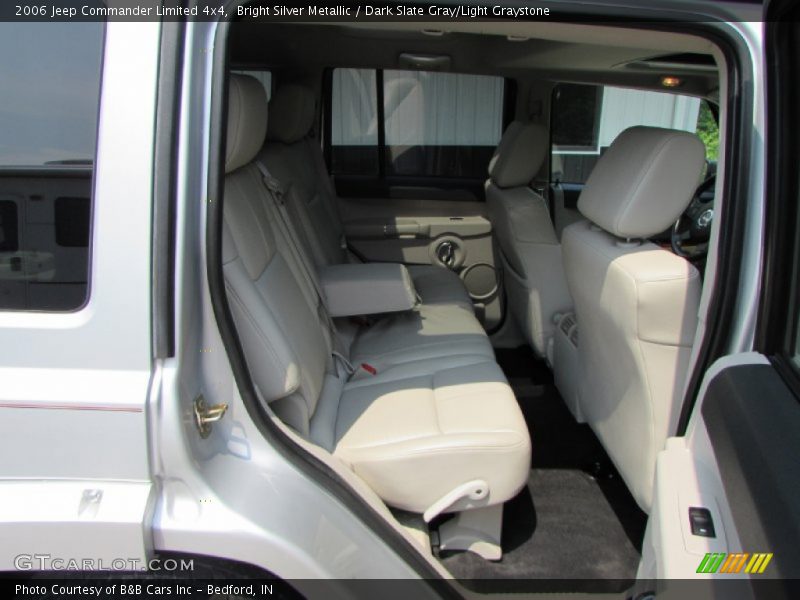 Bright Silver Metallic / Dark Slate Gray/Light Graystone 2006 Jeep Commander Limited 4x4