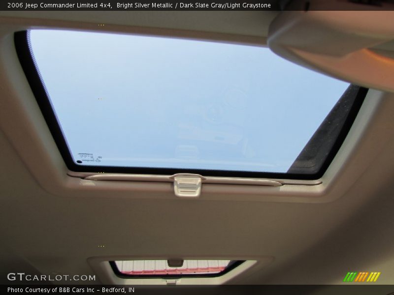 Bright Silver Metallic / Dark Slate Gray/Light Graystone 2006 Jeep Commander Limited 4x4