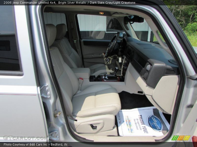 Bright Silver Metallic / Dark Slate Gray/Light Graystone 2006 Jeep Commander Limited 4x4