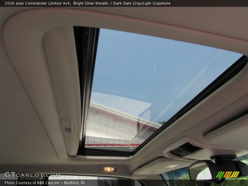 Bright Silver Metallic / Dark Slate Gray/Light Graystone 2006 Jeep Commander Limited 4x4