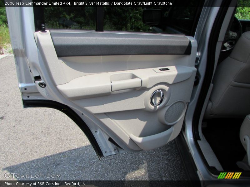 Bright Silver Metallic / Dark Slate Gray/Light Graystone 2006 Jeep Commander Limited 4x4