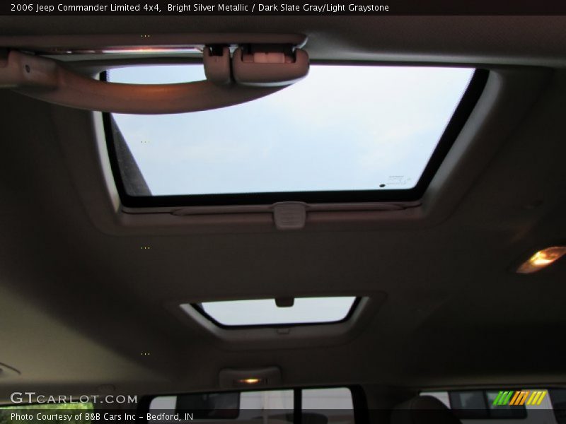 Bright Silver Metallic / Dark Slate Gray/Light Graystone 2006 Jeep Commander Limited 4x4