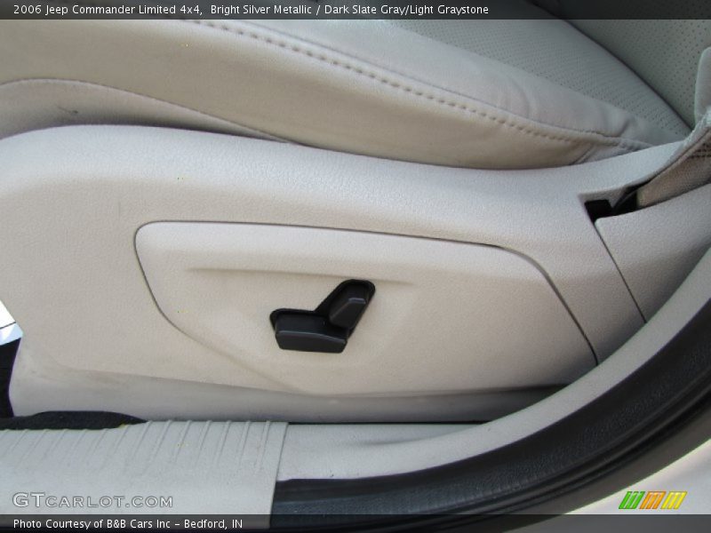 Bright Silver Metallic / Dark Slate Gray/Light Graystone 2006 Jeep Commander Limited 4x4