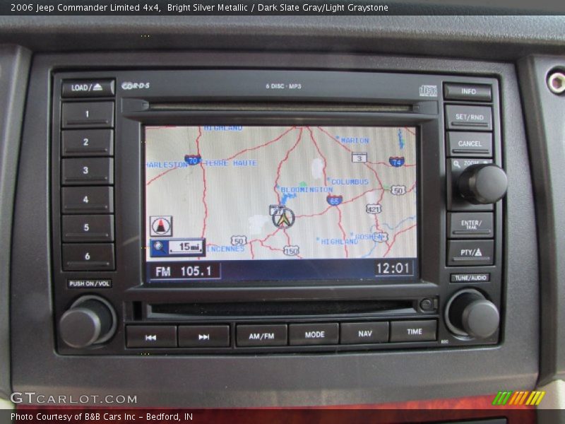 Bright Silver Metallic / Dark Slate Gray/Light Graystone 2006 Jeep Commander Limited 4x4