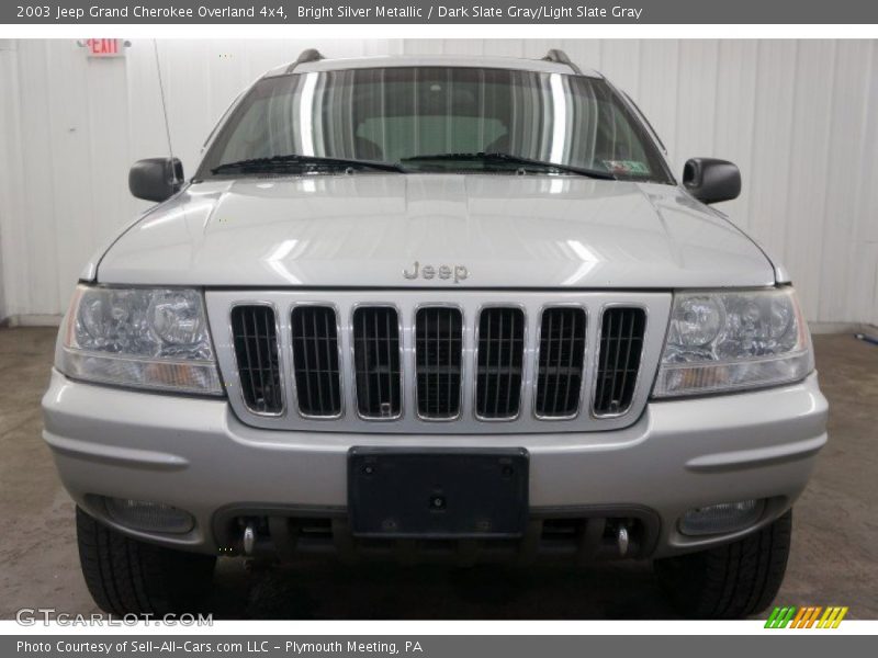 Bright Silver Metallic / Dark Slate Gray/Light Slate Gray 2003 Jeep Grand Cherokee Overland 4x4