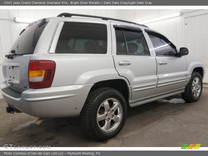 Bright Silver Metallic / Dark Slate Gray/Light Slate Gray 2003 Jeep Grand Cherokee Overland 4x4