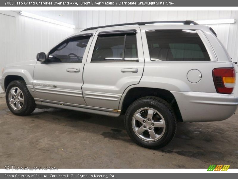 Bright Silver Metallic / Dark Slate Gray/Light Slate Gray 2003 Jeep Grand Cherokee Overland 4x4