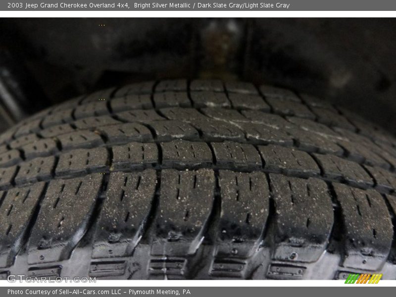 Bright Silver Metallic / Dark Slate Gray/Light Slate Gray 2003 Jeep Grand Cherokee Overland 4x4