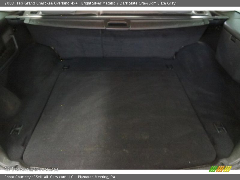 Bright Silver Metallic / Dark Slate Gray/Light Slate Gray 2003 Jeep Grand Cherokee Overland 4x4