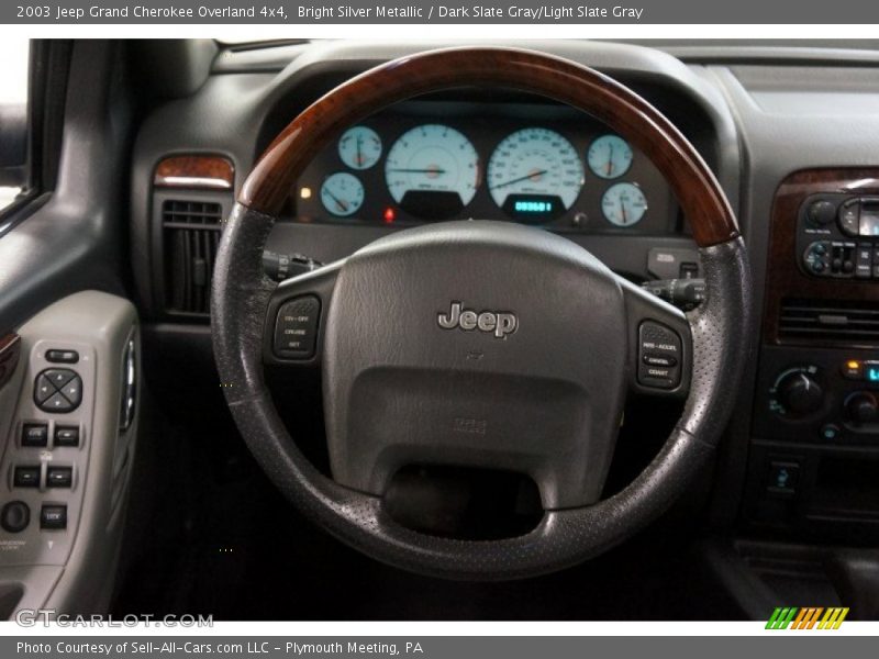 Bright Silver Metallic / Dark Slate Gray/Light Slate Gray 2003 Jeep Grand Cherokee Overland 4x4