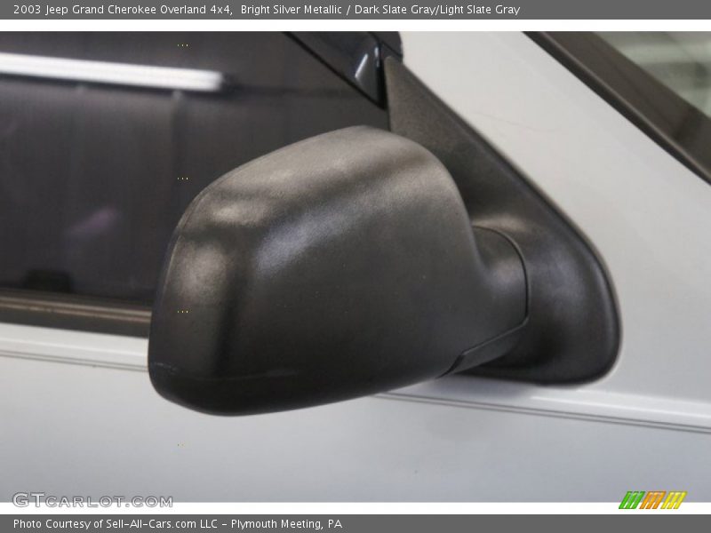 Bright Silver Metallic / Dark Slate Gray/Light Slate Gray 2003 Jeep Grand Cherokee Overland 4x4