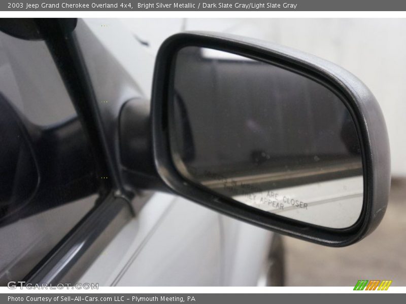 Bright Silver Metallic / Dark Slate Gray/Light Slate Gray 2003 Jeep Grand Cherokee Overland 4x4